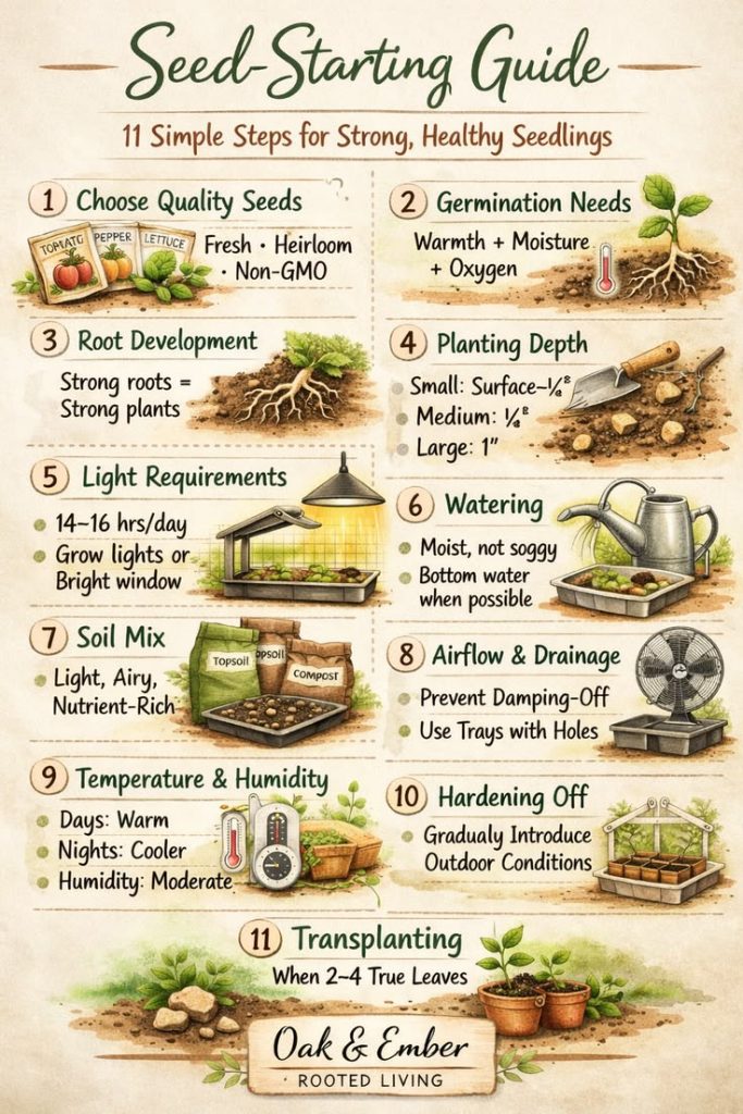 Beginner’s Guide to Choosing Quality Seeds and Saplings
