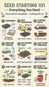 Top Seeds and Saplings for Fast-Growing Crops