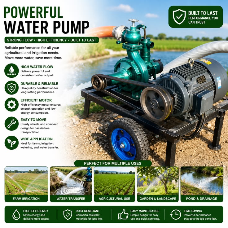 Water Pumps for Agriculture
