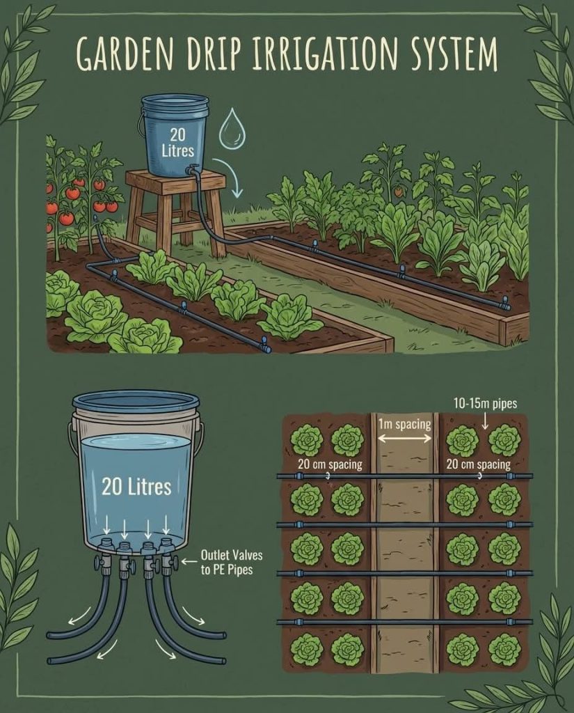 Drip Irrigation Benefits and Setup