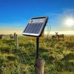 Solar-Powered Fence Charger