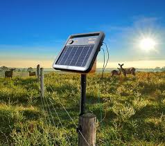 Solar-Powered Fence Charger